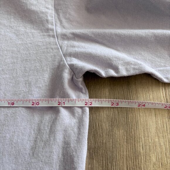 Hikerdelic Long Sleeve T-Shirt Lavender Men's Large Outdoor Gorpcore USA Hippie - Picture 8 of 8